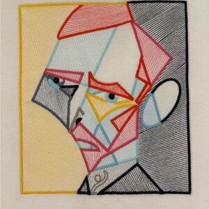 Murano art deco men’s button up terry cloth dress shirt.